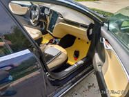 Tesla Model S 2012– Dywaniki EVA (2012-2021, beżowe) zdjęcia 3