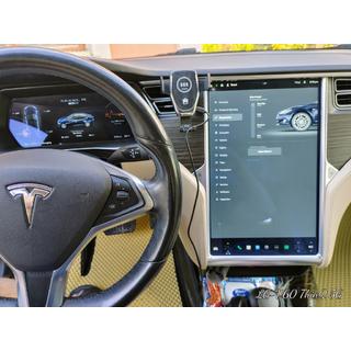 Dywaniki EVA (2012-2021, beżowe) Tesla Model S 2012– zdjęcia 4