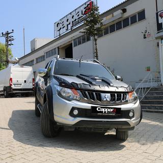 Zestaw nakładek maski DRAGON (2015-2019, 3 szt.) Mitsubishi L200 2015-2024 zdjęcia 2