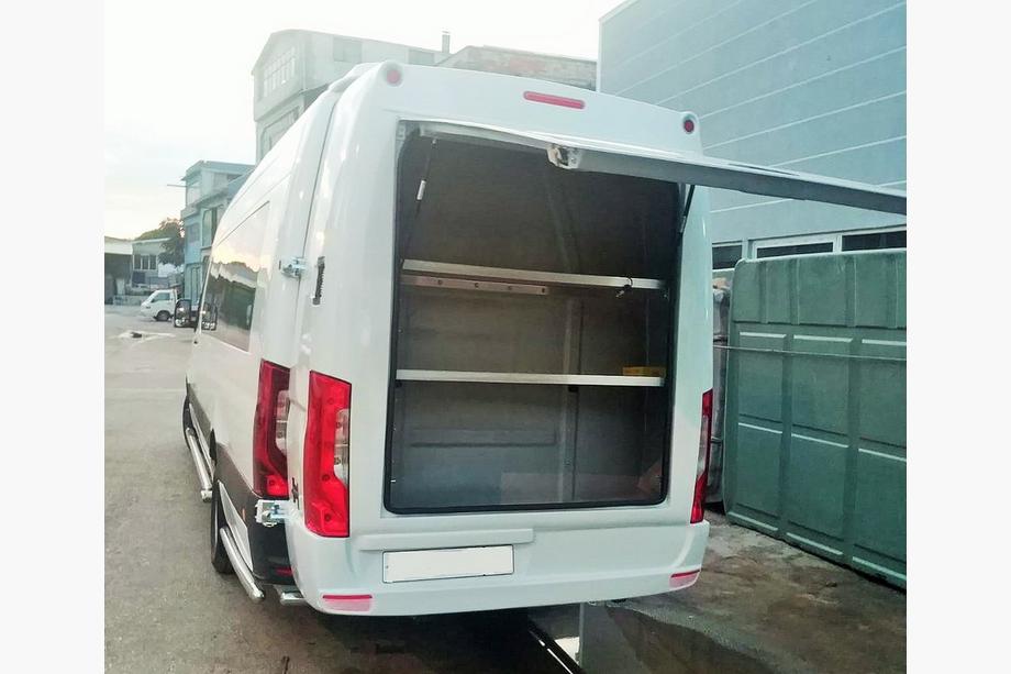 Mercedes Sprinter W907/W910 2018- Bagażnik dachowy (wysoki dach) Zdjęcia 1