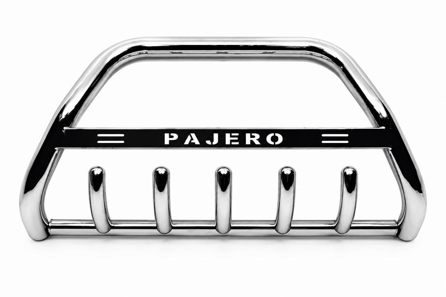 Mitsubishi Pajero Wagon III 1999-2006 Pałąk Przedni WT004 (Stal Nierdzewna) Image