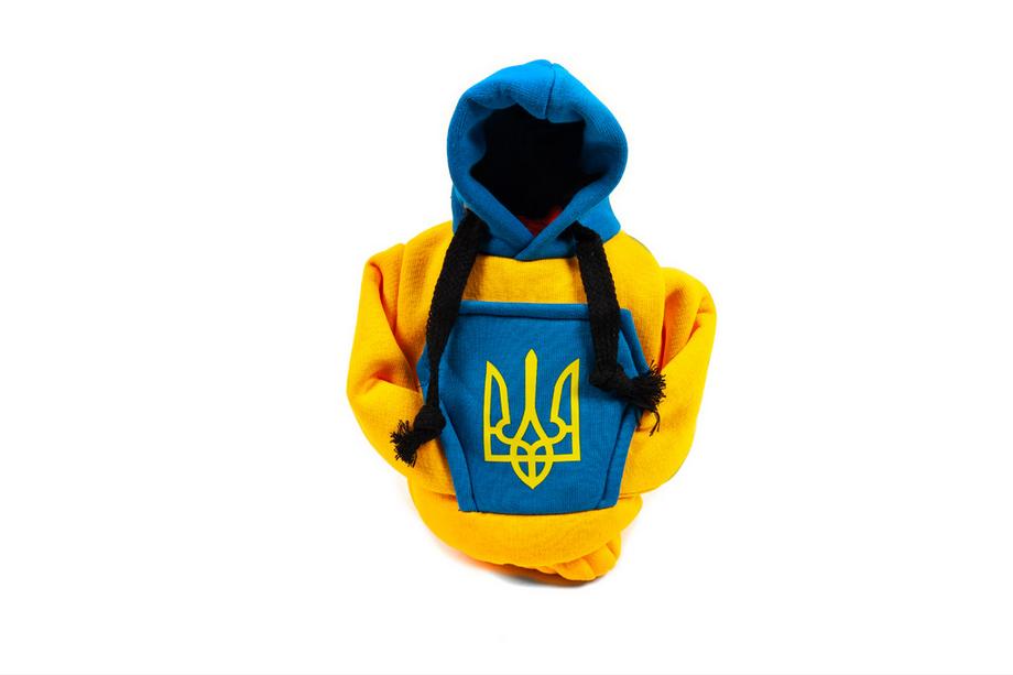 Pokrowiec na dzwignie zmiany biegow bluza z kapturem (Ukraina) Image