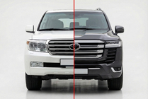 Toyota Land Cruiser 200 2007-2021 Zestaw restylingowy do LC 300 High-Line (Kompletny zestaw) zdjęcia 1
