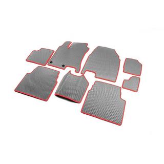 Dywaniki EVA do +2 (3 rzędy, szare) Nissan Qashqai 2010-2014 zdjęcia 2