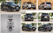 Lexus LX570/450d 2008-2022 Zestaw body kit facelift do LX600 zdjęcia 7