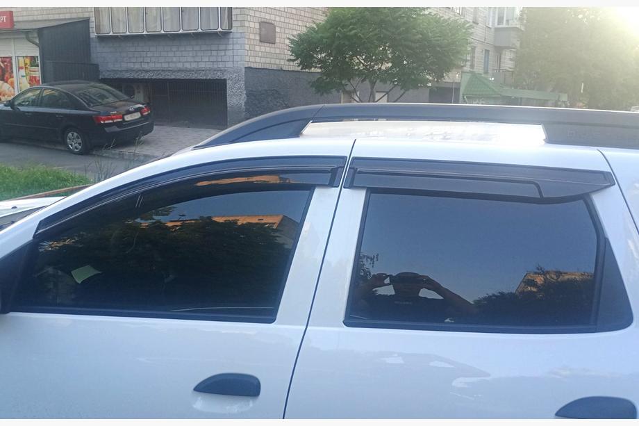 Renault Duster 2018-2024 Deflektory Okien (4 szt, EuroCap) Image
