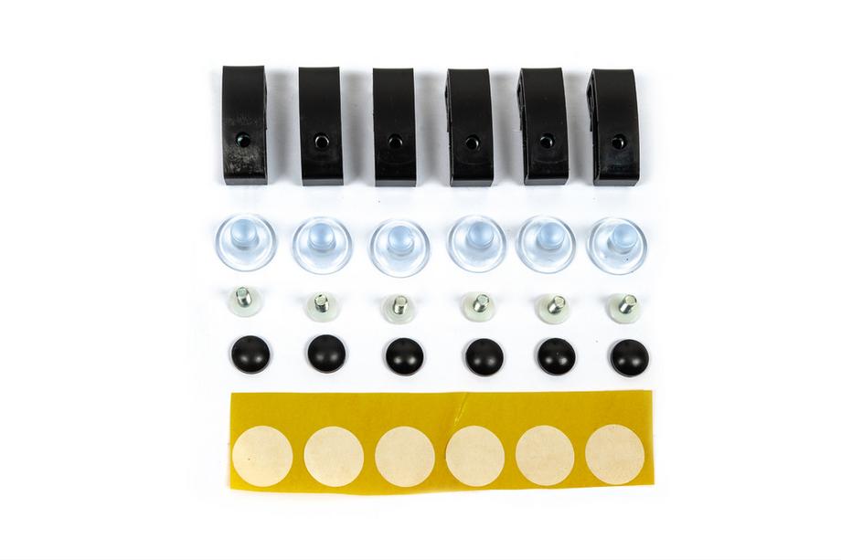 Zestaw mocowania owiewki maski (6 szt., EuroCap) Zdjęcia 1