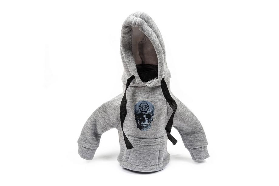 Pokrowiec na gałkę zmiany biegów bluza z kapturem V913 (Czaszka QP) Image