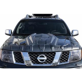 Nakładka na maskę (ABS) Nissan Navara 2006-2015 zdjęcia 2