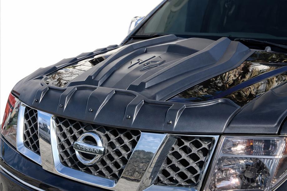 Nissan Navara 2006-2015 Nakładka na maskę (ABS) Image