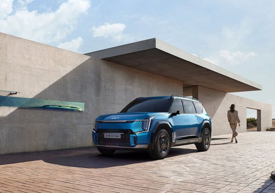 Siedmiomiejscowy elektryczny crossover Kia EV9