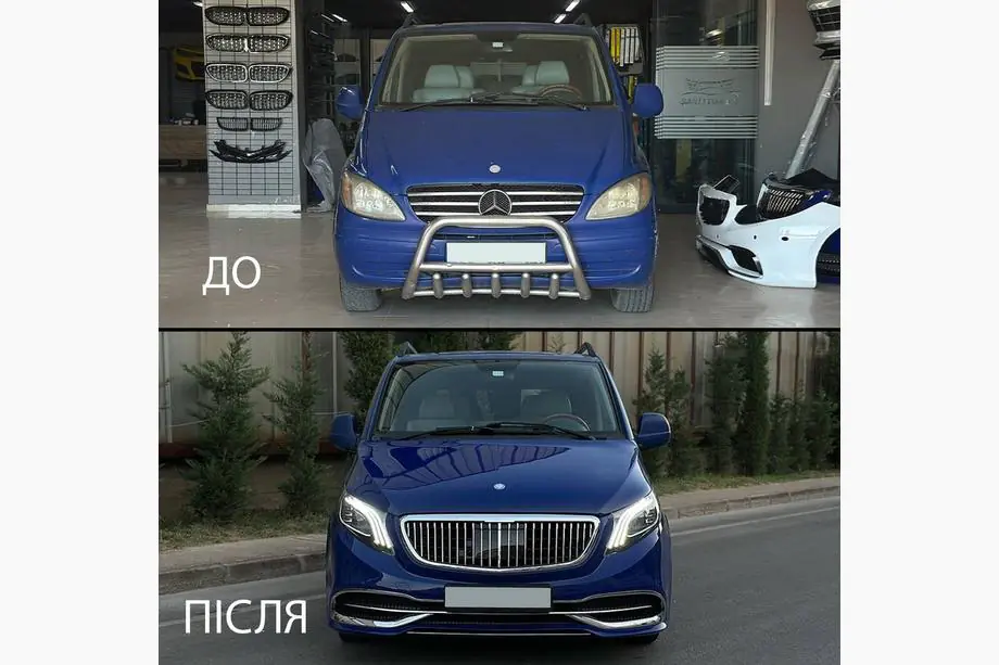 Mercedes Vito W639 2004-2014 Zestaw liftingu do W447 Maybach Zdjęcia 4