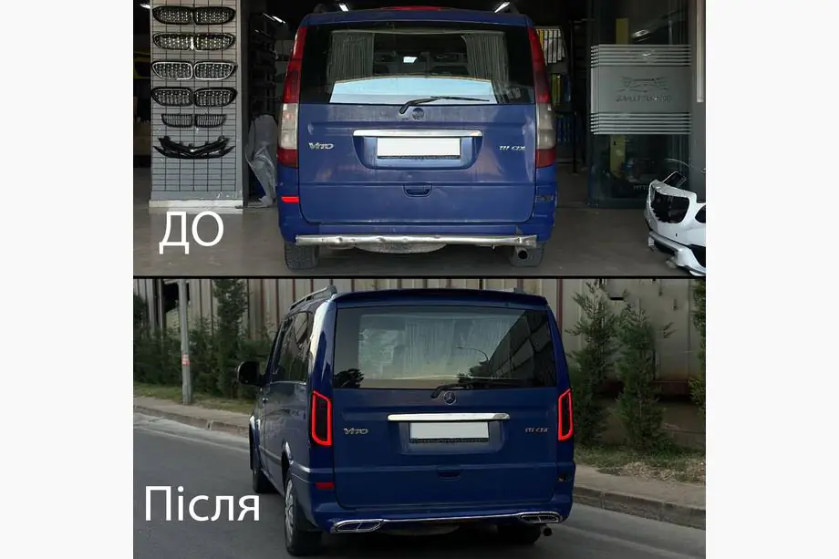 Mercedes Vito W639 2004-2014 Zestaw liftingu do W447 Maybach Zdjęcia 2