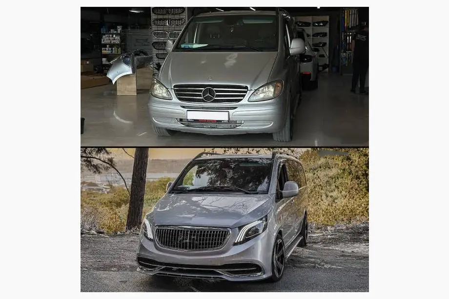 Mercedes Vito W639 2004-2014 Zestaw liftingu do W447 Maybach Zdjęcia 7