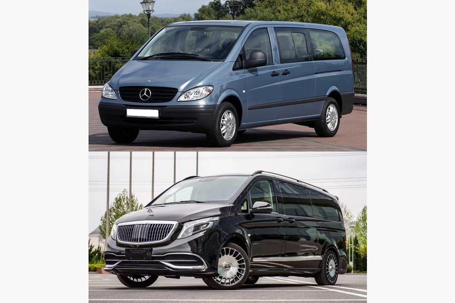 Mercedes Viano 2004-2014 Zestaw liftingu do W447 Maybach Zdjęcia 10