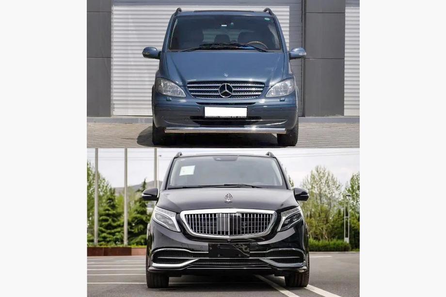 Mercedes Viano 2004-2014 Zestaw liftingu do W447 Maybach Zdjęcia 11