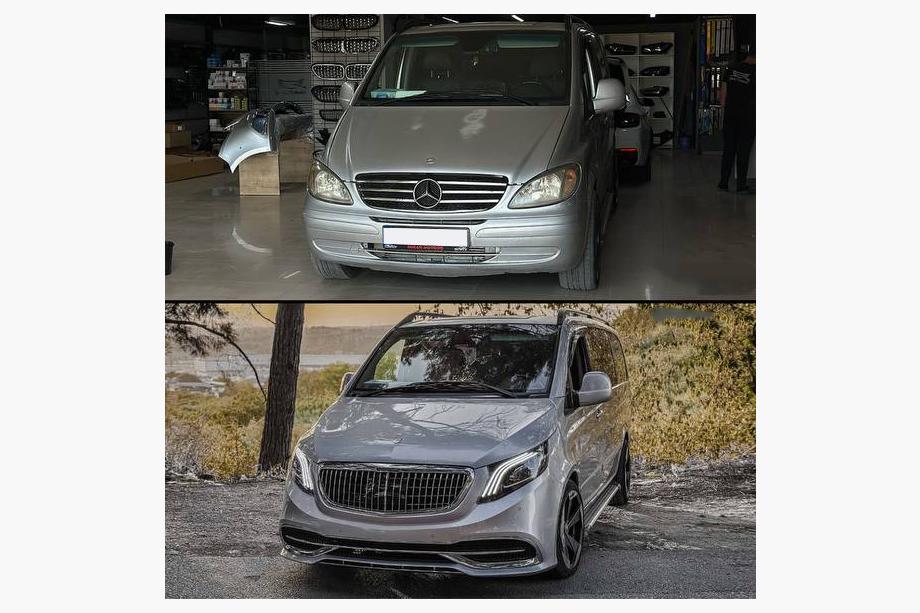 Mercedes Viano 2004-2014 Zestaw liftingu do W447 Maybach Zdjęcia 4
