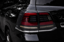 Toyota Land Cruiser 200 2007-2021 Tylne Lampy 2008-2015 (Sequential Red) zdjęcia 2