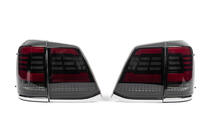 Toyota Land Cruiser 200 2007-2021 Tylne Lampy 2008-2015 (Sequential Red) zdjęcia 5