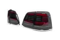 Toyota Land Cruiser 200 2007-2021 Tylne Lampy 2008-2015 (Sequential Red) zdjęcia 4