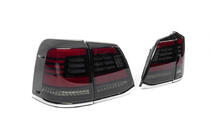 Toyota Land Cruiser 200 2007-2021 Tylne Lampy 2008-2015 (Sequential Red) zdjęcia 3