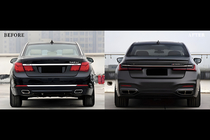 BMW 7 Series F01/F02 2008-2015 Zestaw facelift do G12 M760 (z wymianą pokrywy bagażnika i tylnych błotników) zdjęcia 131