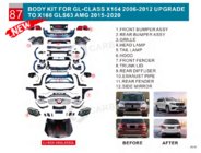 Mercedes GL class X164 2006-2012 Zestaw liftingu do GLS X166 AMG zdjęcia 5