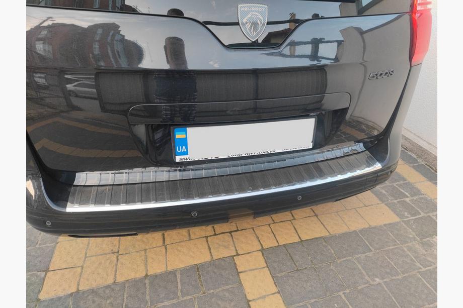 Peugeot 5008 2009-2016 Nakładka na tylny zderzak Carmos Stal Nierdzewna Image