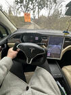 Tesla Model X 2015- Kierownica sportowa (Alcantara, karbon, podgrzewana) zdjęcia 2