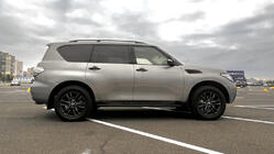 Nissan Armada 2016-2024 Progi Boczné New Vision Grey (2 szt., Aluminium) zdjęcia 4