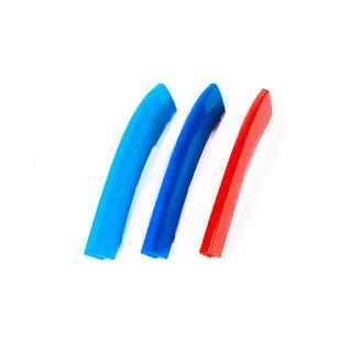 Wkłady do grilla 2010-2013 (3 szt) BMW 5 Series F10/F11 2010–2016 zdjęcia 3