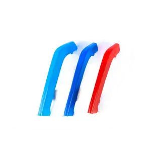 Nakładki na kratkę chłodnicy 8-żeberkową (3 szt.) BMW 3 Series F30/F31 2012-2019 zdjęcia 3