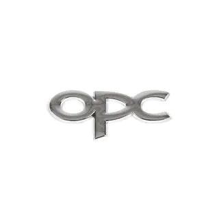 Metalowy emblemat na klapę bagażnika OPC chrom zdjęcia 1