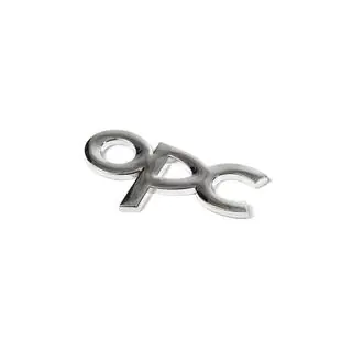 Metalowy emblemat na klapę bagażnika OPC chrom zdjęcia 2