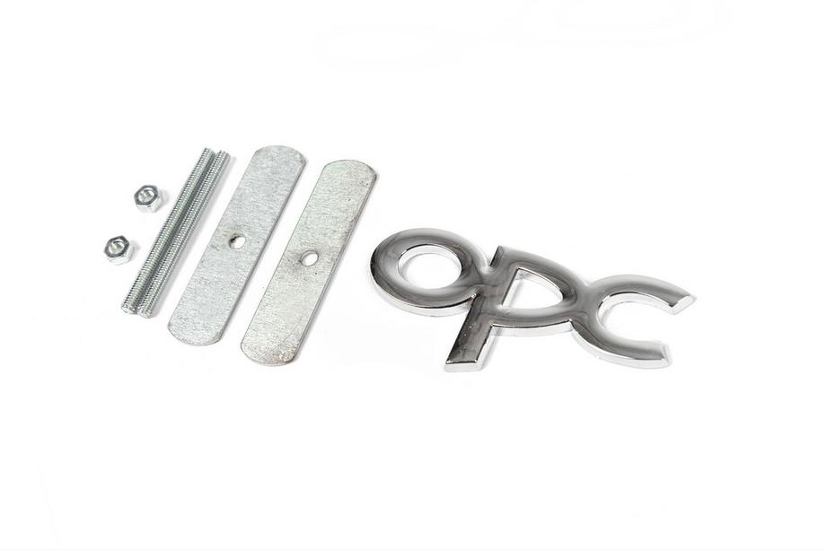 Opel Metalowa plakietka na grill OPC (Chrom) Zdjęcia 2