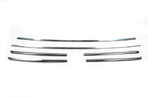 Fiat Ducato 2006-2025 Nakładki na grill chromowane 2006-2014 (6 szt, stal nierdzewna) Wyprzedaż zdjęcia 2