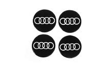 Audi Naklejki na dekielki felg 60mm (4szt) zdjęcia 1