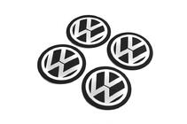 Volkswagen Naklejki na dekielki felg 90mm (4szt) zdjęcia 1