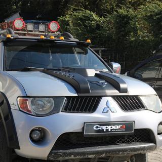 Nakładka na maskę V3 (ABS) Mitsubishi L200 2006-2015 zdjęcia 1