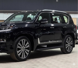 Lexus LX 500d/600 2022- Czarne listwy drzwiowe F-Sport bialy+czarny (4 szt, ABS) zdjęcia 4