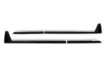 Lexus LX 500d/600 2022- Czarne listwy drzwiowe F-Sport bialy+czarny (4 szt, ABS) zdjęcia 7