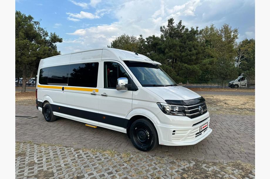 Volkswagen Crafter 2016- Nakładka na przedni zderzak 510B (zagruntowana do malowania) Image
