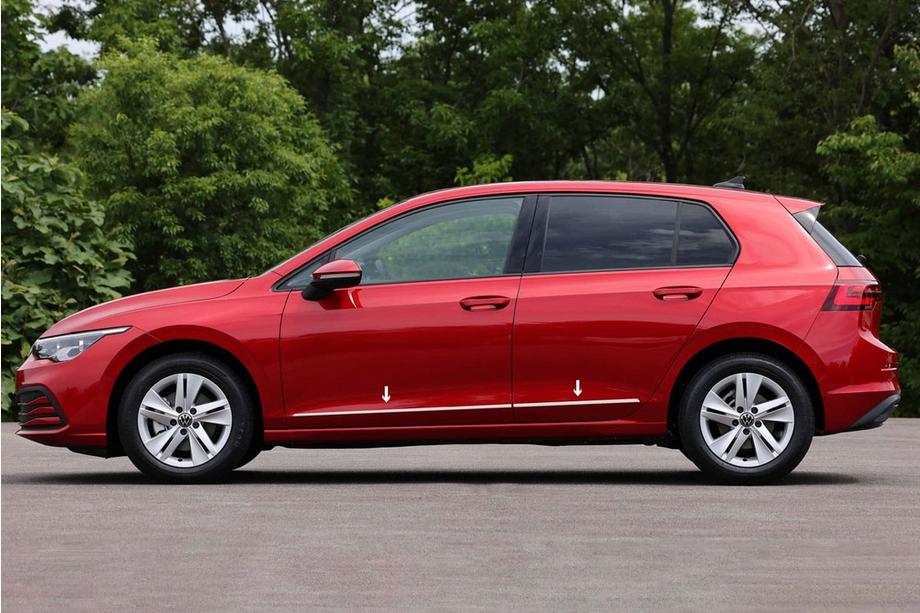 Volkswagen Golf 8 2019- Listwy Drzwiowe Stal Nierdzewna (4 szt.) Image