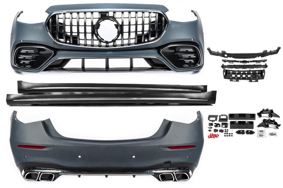 Mercedes S-class W223 2020- Zestaw body kit AMG S63 z progami bocznymi Image