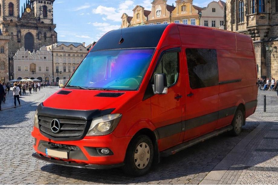 Mercedes Sprinter W906 2006–2018 Lotka przednia 2013-2018 (ABS) Zdjęcia 3