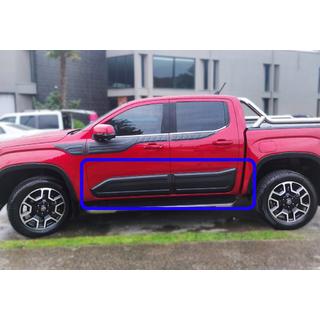 Listwy drzwiowe EuroCap (6 szt, ABS) Volkswagen Amarok 2022- zdjęcia 1