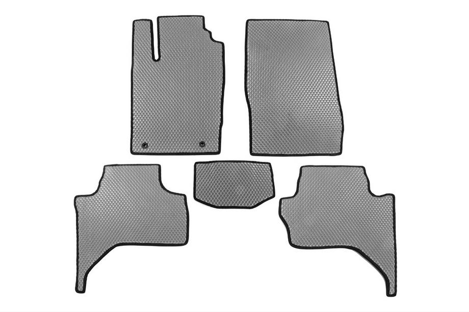 Mitsubishi L200 2015-2024 Dywaniki EVA (Long base, szare) Image