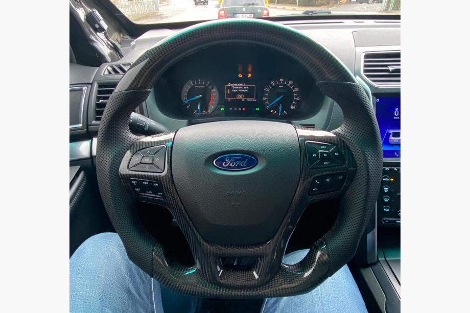 Ford Explorer 2019- Kompletna kierownica anatomiczna (carbon) Zdjęcia 1
