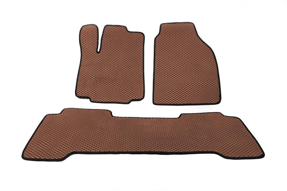 Honda Pilot 2002-2008 Dywaniki EVA (Brązowe) Image