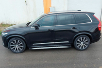Volvo XC90 2015- Progi Boczné Shining (2 szt., Aluminium) zdjęcia 8